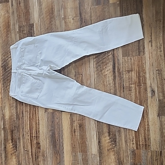 NWT Loft Outlet Skinny Ankle Cury White Jeans Sz 6 - Picture 4 of 6